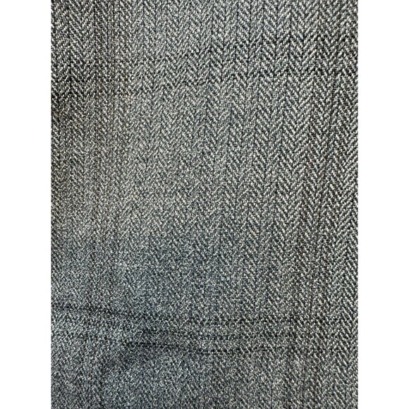 Lauren Ralph Lauren Mens Blazer Jacket 100% Wool Size 48L Gray Herringbone Patte - Picture 11 of 14